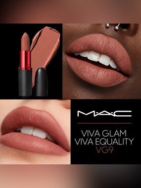 💄 MAC Macximal Viva Glam VG9 Viva Equality Matte Lipstick – Brand New in Box 💄